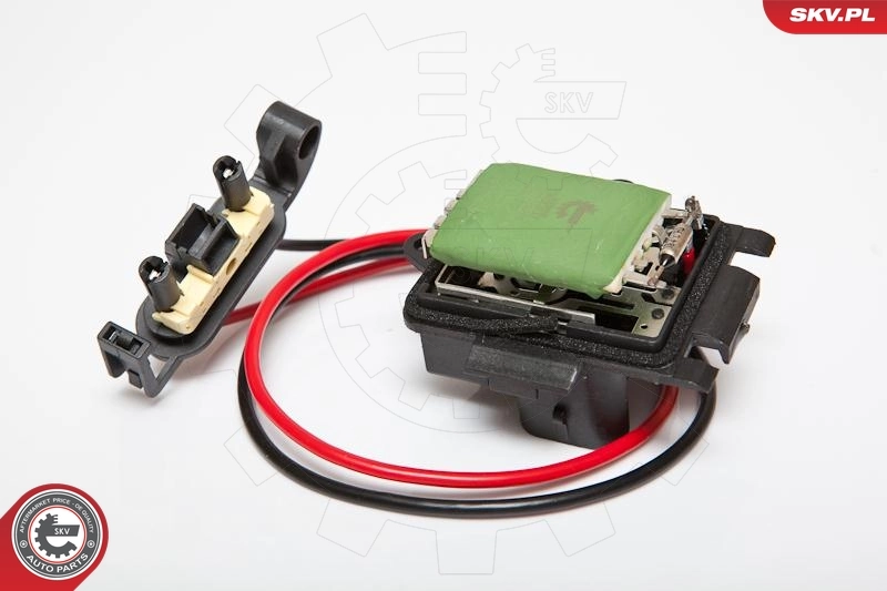 Resistor, interior blower